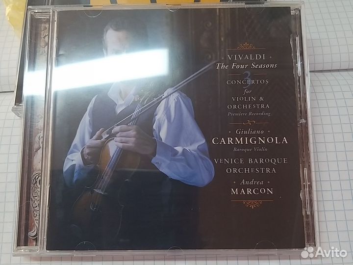 Giuliano Carmignola-Vivaldi.The Four Seasons.CD