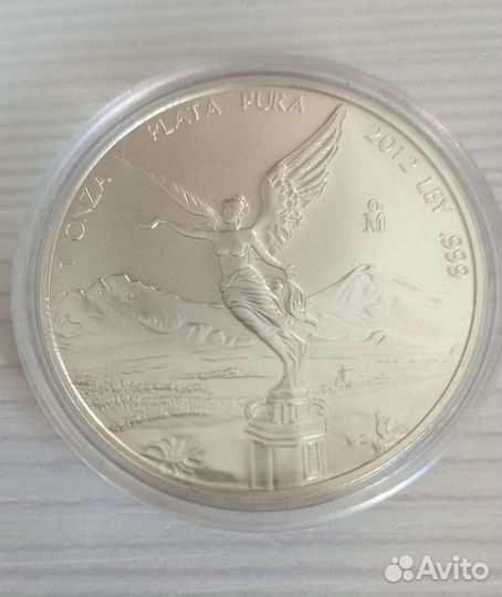 Серебряные монеты. 1 унция