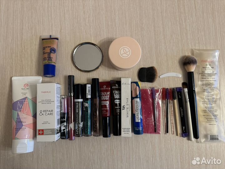 Набор косметики новая и бу пакетом разом