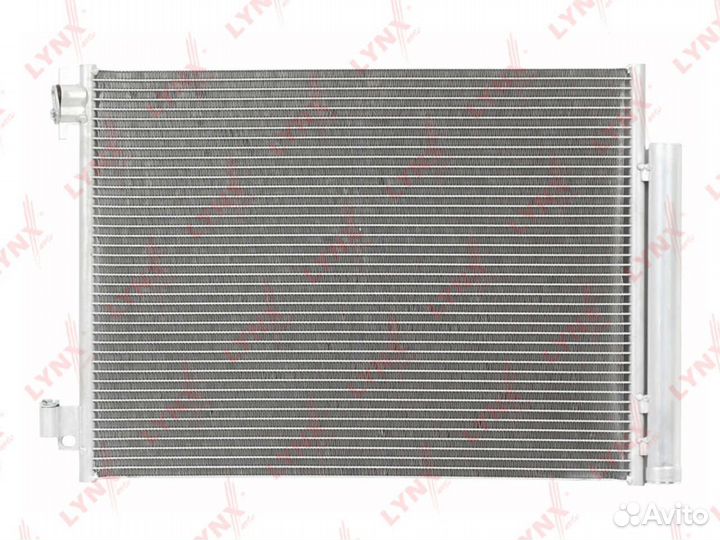 Радиатор кондиционера с осушителем renault Clio IV