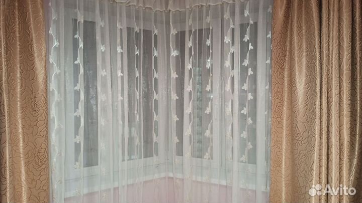 Тюль готовый на ленте, 265*495