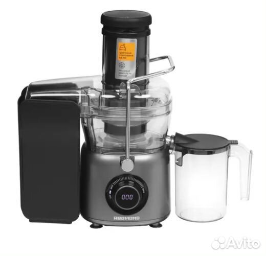 Соковыжималка центробежная redmond J1402, cерый