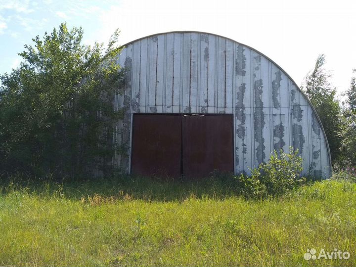 Ангар арочный