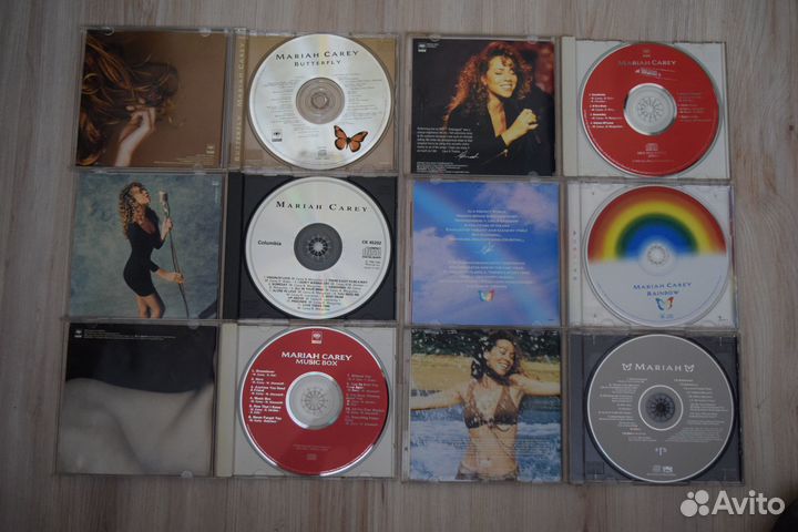 CD диски фирменные Mariah Carey 6 шт