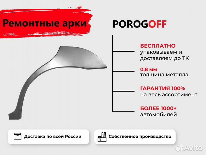 Ремонтная арка Lifan Solano (620)