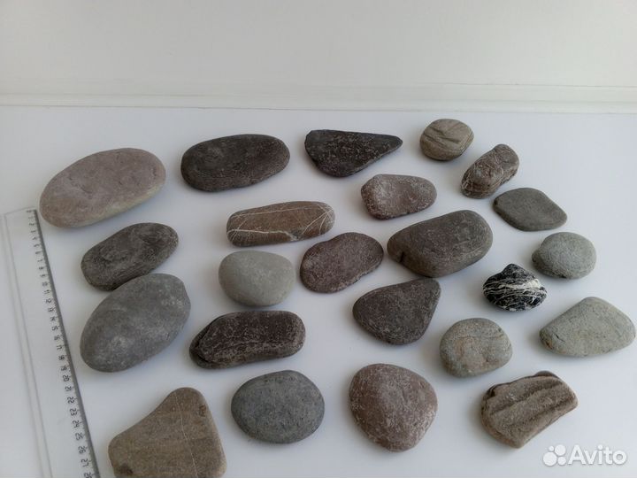 Галька морская морские камни для поделок, росписи