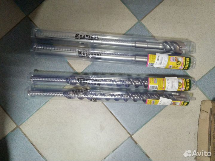 Проломные буры SDS-Max kraftool made in Germany