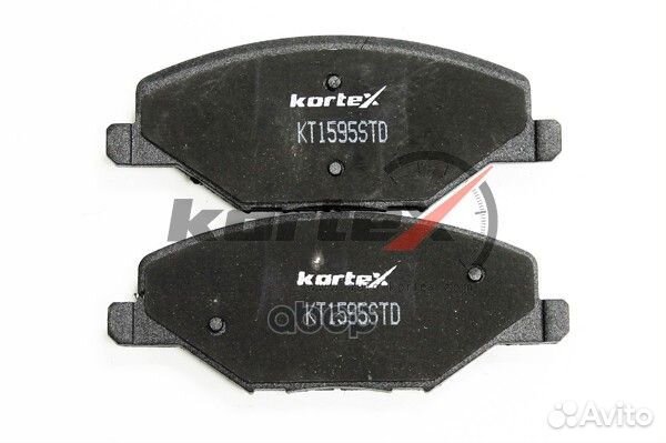 Колодки тормозные дисковые KT1595STD kortex