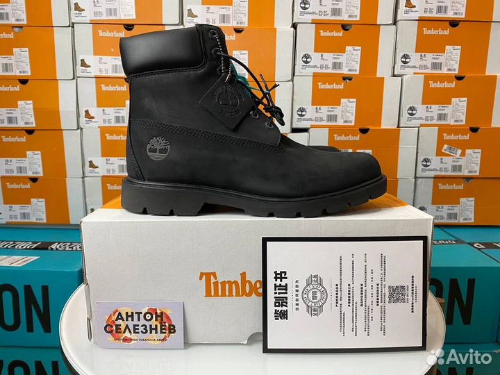 Timberland 6-Inch Waterproof Black