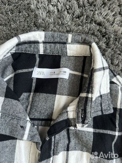 Рубашка zara кофта ralph laurent на мальчика 7