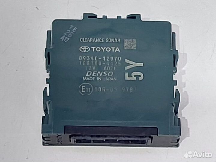Блок управления парктроником Toyota Rav4 XA50