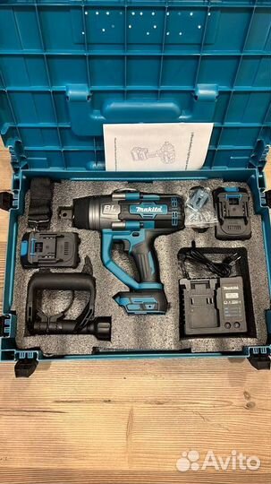 Аккумуляторный грузовой гайковерт Makita 3000 нм