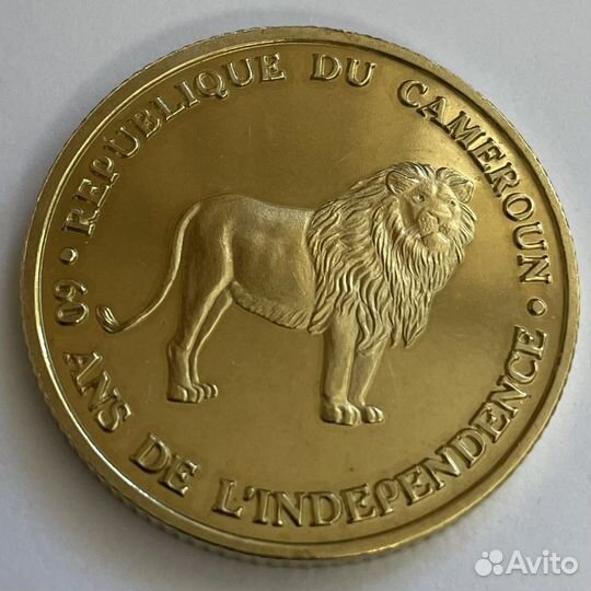 Монеты набор Африка Камерун животные серия 2020