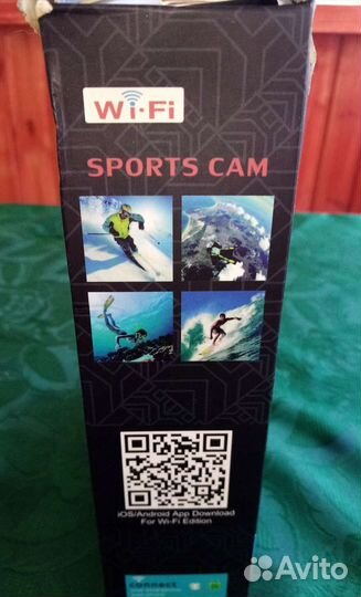 Action camera sport 4K ultra HD DV WI-FI