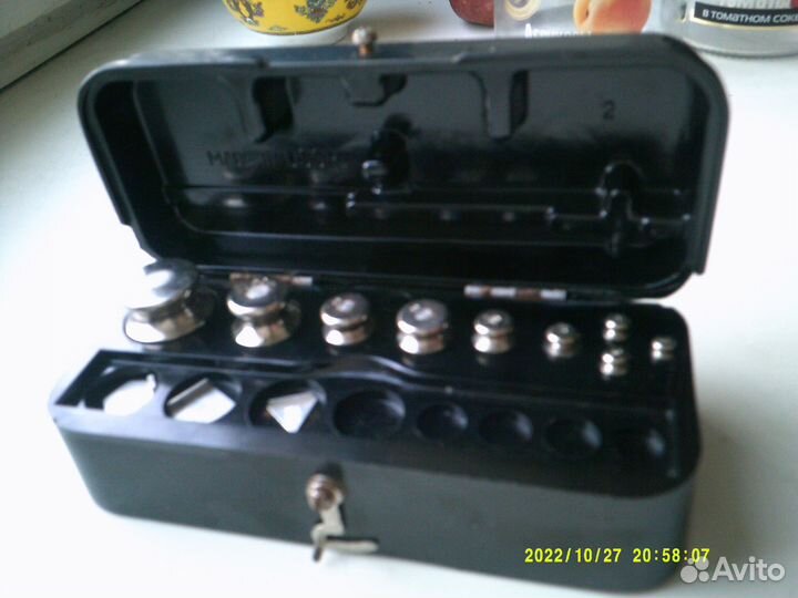 Лабораторный разновес из кабинета физики