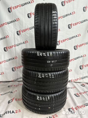 Michelin Pilot Sport 4 225/45 R17 и 245/45 R17 94Y