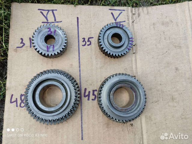 Пятая-шестая передача МКПП VW Passat B6, B7 NBW LH