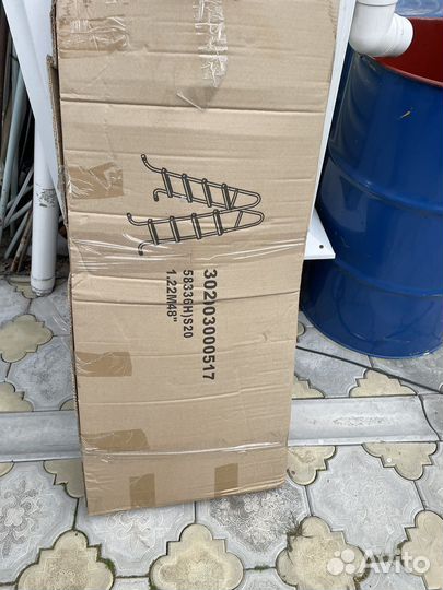 Лестница для бассейна 122 см