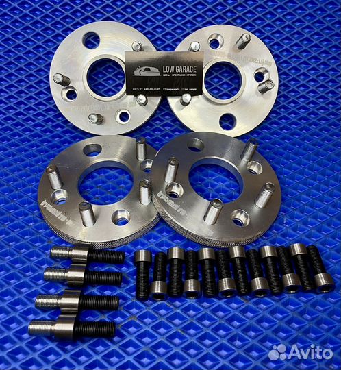 Проставки 4х98-5х100 15мм адаптеры. Ваз, Datsun