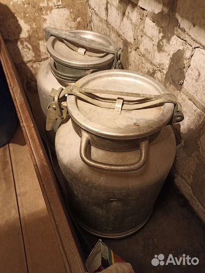 Фляга алюминиевая бу 40л