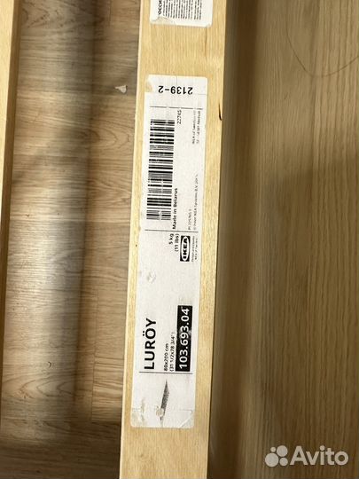 Кровать двухспальная 160 200 IKEA мальм