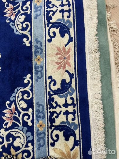 Ковер вьетнамский синий 2/3