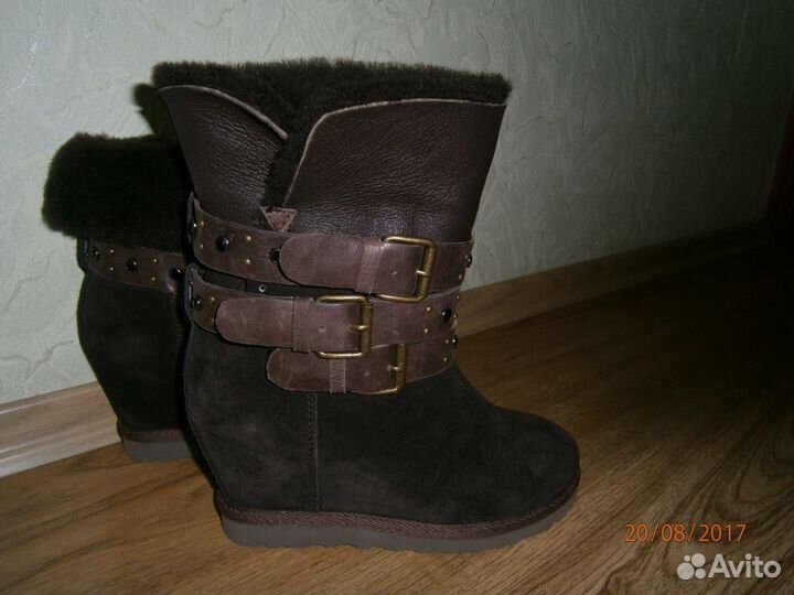 Замечательные полусапожки овчина и угги nadasa