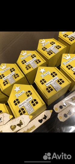 Карандашница именная, наборы на выпускной