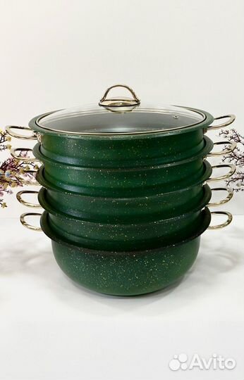 Кастрюля Мантоварка Пароварка все цвета