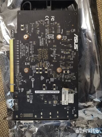 Видеокарта Asus GeForce GTX 1050 Ti dual OC V2