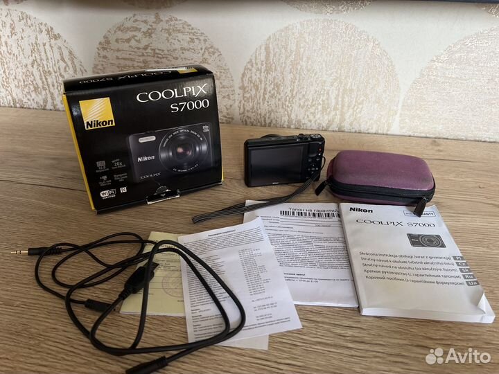 Компактный фотоаппарат nikon coolpix s7000