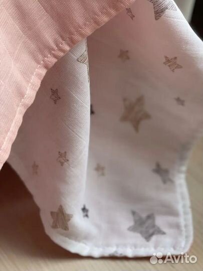 Плед муслиновый двусторонний 4 слоя