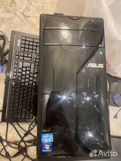 Asus CM6730-RU001O, монитор samsung s24e390hl