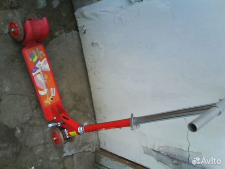 Самокаты детские 2х3х колесные