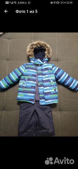Зимний костюм kerry 110 размер для мальчика