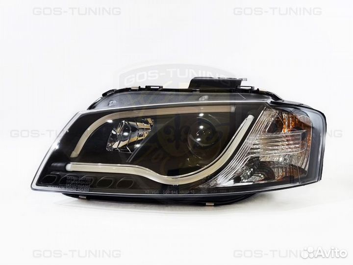 Передние фары Ауди А3 / Audi A3 (03-08)