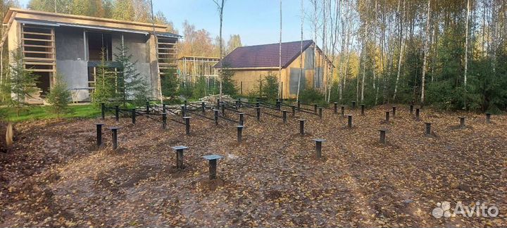 Винтовые сваи монтаж винтовых свай