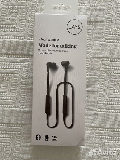 Беспроводные наушники новые
