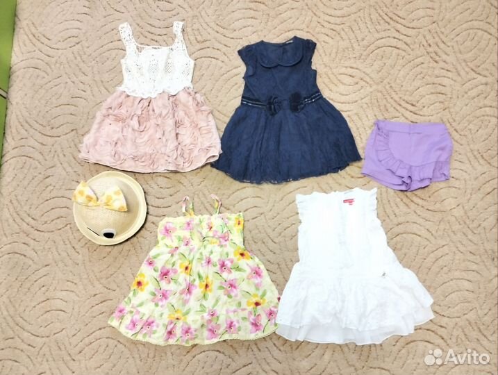 Детские летние вещи пакетом на 2 года