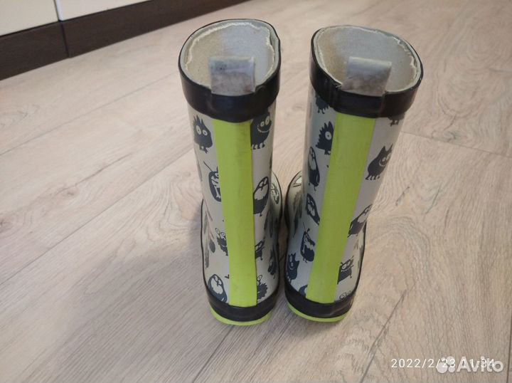 Сапоги детские резиновые