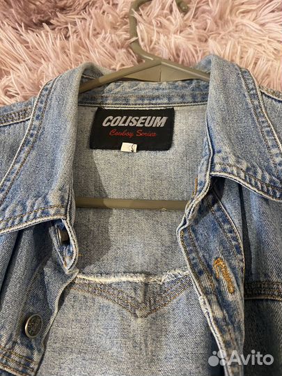 Рубашка джинсовая