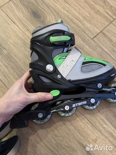 Коньки и ролики 2 в 1 размер 30-33