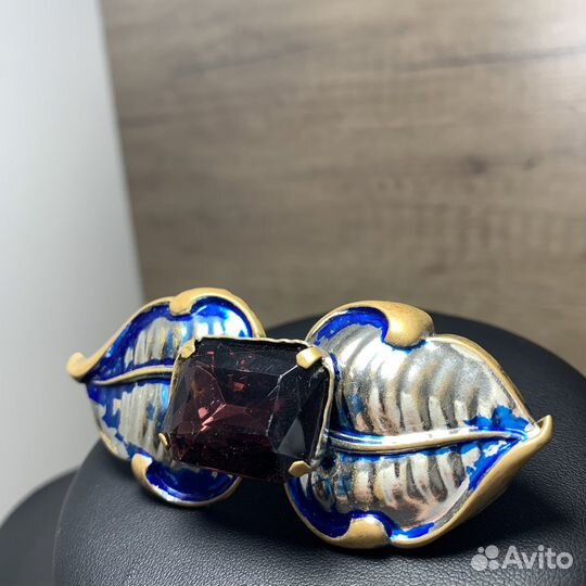 Чешская Брошь Бижутерия Чехословакия СССР Ретро