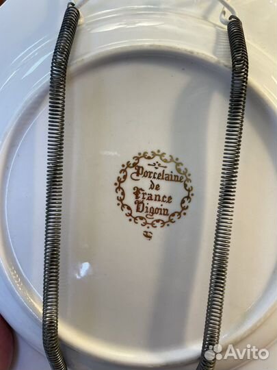 Настенная тарелка. Франция