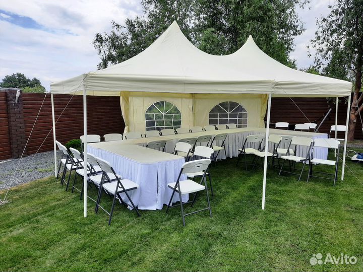 Шатер на природе