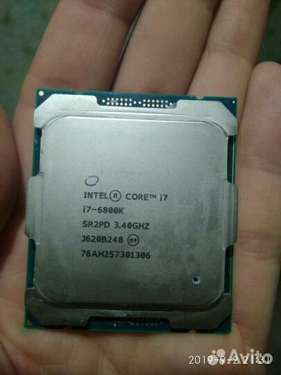 Intel i7 6800k