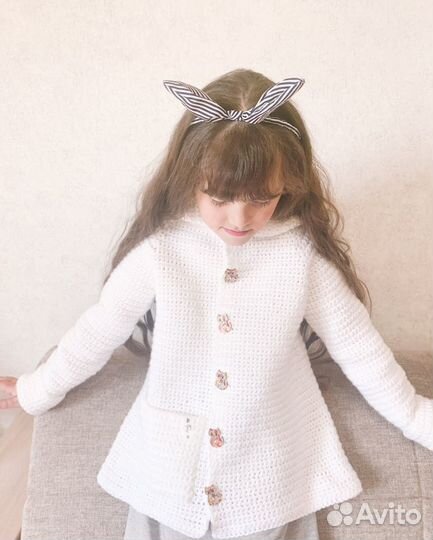 Вязязый кардиган