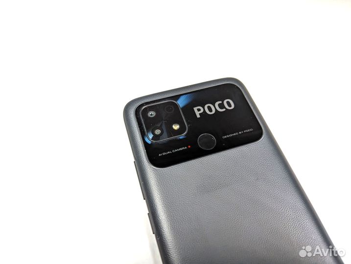 Xiaomi Poco C40, 4/64GB, черный, новый
