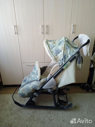 Коляска санки