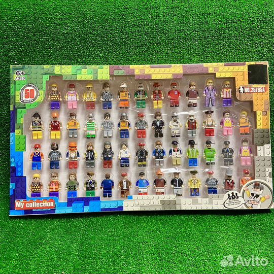 Человечки в стиле Lego набор